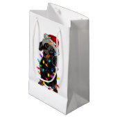 レッドプレイドアンクルバッファローマッチングファミリーパジャマChr スモールペーパーバッグ (正面アングル)