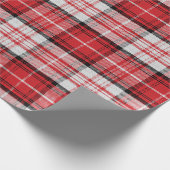 レッドプレイドラッピング紙 ラッピングペーパー (角)