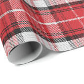 レッドプレイドラッピング紙 ラッピングペーパー (ロールコーナー)