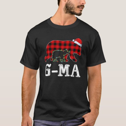 レッドプレイドGマベア Tシャツ (正面)