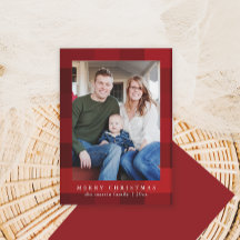 レッドプレカラフルイドプリントフロントクリスマス