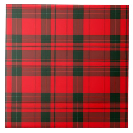 レッドプレ伝統的イドタータンチェックコレクシ人気があるョン タイル (正面)
