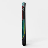 レッドプロテア花オリジナル水彩画 Case-Mate iPhoneケース (裏面/左)