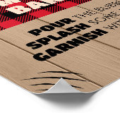 レッドプ素朴ライドランバージャックマムオーサバー ポスター (角)