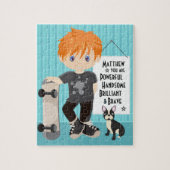 レッドヘアパワーアンドブレイブボーイジグソーパズル ジグソーパズル (縦)