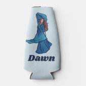 レッドヘアベリーダンサーアートベリー踊りレッドヘッド ボトルクーラー (正面)