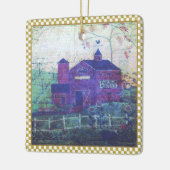 レッドヘイバーンエフェメラ セラミックオーナメント (左)