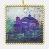 レッドヘイバーンエフェメラ セラミックオーナメント (正面)