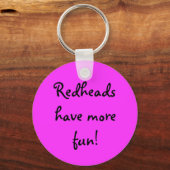 レッドヘッズのおもしろいが増えた! キーホルダー (正面)