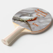 レッドヘッズのおもしろいレッドヘッドアヌールリザードおもしろい 卓球ラケット (正面アングル)