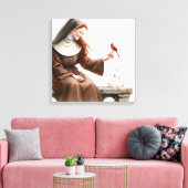 レッドヘッズ キャンバスプリント (インサイチュ (リビング))