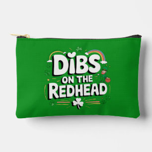 レッドヘッドに指名 Funny St Patrick's Day アクセサリーポーチ