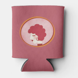 レッドヘッドガールイン鏡 缶クーラー