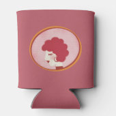 レッドヘッドガールイン鏡 缶クーラー (裏面)