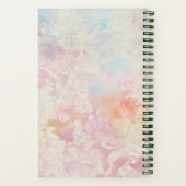 レッドヘッドガール&ベビーキツネラブルイラストレーション ノートブック (裏面)