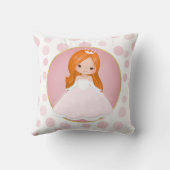 レッドヘッドピンクプリンセス クッション (裏面)