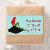 レッドヘッドマーメイドシッティングサンダー_コーブ ラベル (インサイチュ)