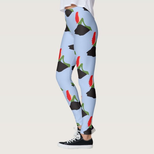 レッドヘッドマーメイドシッティングサンダー_コーブ レギンス (左)