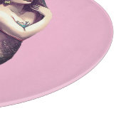 レッドヘッドマーメイド美しいサンダー_コーブ カッティングボード (角)