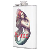 レッドヘッドマーメイド美しいサンダー_コーブ フラスク (左)