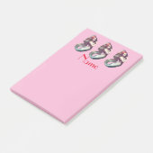 レッドヘッドマーメイド美しいサンダー_コーブ ポストイット (アングル)