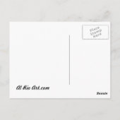 レッドヘッドヴァイオリン奏者ジプシー・ヒップスター（アル・リオ） ポストカード (裏面)