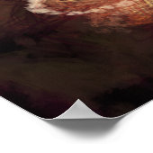 レッドヘッド小さな女の子ポスター – オリジナル絵画ズ ポスター (角)