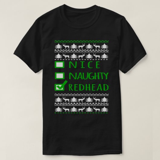 レッドヘッド愛好家4 Tシャツ (デザイン正面)