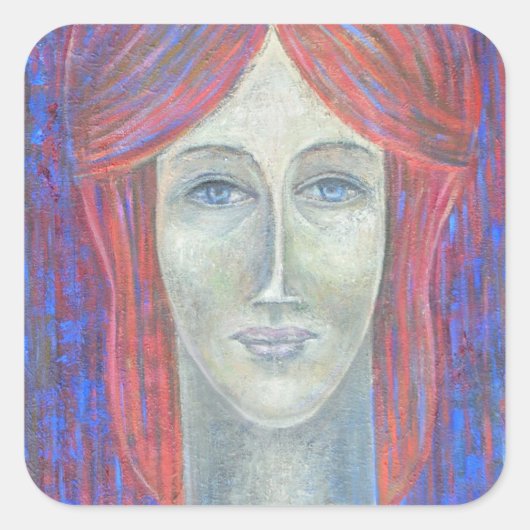 レッドヘッド2012 スクエアシール (正面)