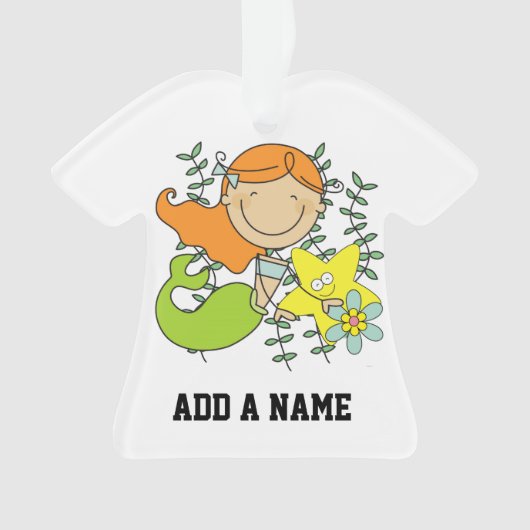 レッドヘッド・マーメイド オーナメント (正面)