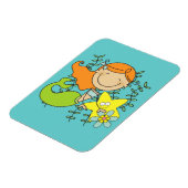 レッドヘッド・マーメイド マグネット (左側)