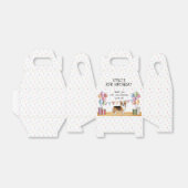 レッドヘディングトライペンブロークコーギ誕生日ありがとう フェイバーボックス (折り畳みなし)