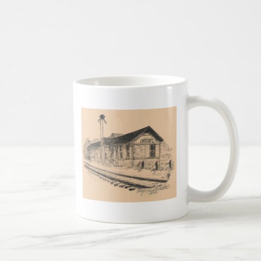 レッドベイデポMUG 11オズ コーヒーマグカップ (右)