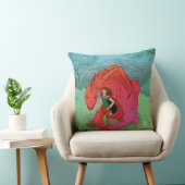 レッドベビードラゴン クッション (椅子)
