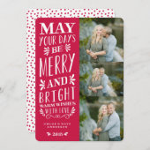 レッドベメリータイプホリデイ シーズンカード (正面/裏面)