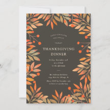 レッドベリーと離れズブラウンサンクスギビング