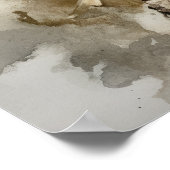 レッドベリーウッドペッカーバードアートプリントポスター ポスター (角)