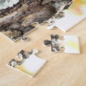 レッドベリーウッドペッカーパズル ジグソーパズル (側面)