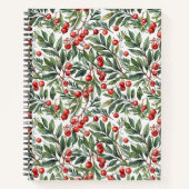 レッドベリークリスマス ノートブック (正面)