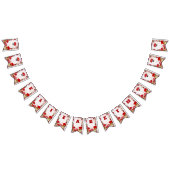 レッドベリーグリーンリーガーデントースツール魔法キノコ バンティングフラッグ (全)