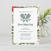 レッドベリーグリーンリーテニスクラブクリスマスパーティー 招待状 (スタンド正面)