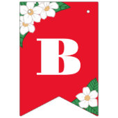 レッドベリースウィートベビーストロベリーベビーシャワー バンティングフラッグ (第1の旗)