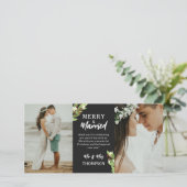 レッドベリーフローラトウィグスメリークリ結婚したスマス サンキューカード (スタンド正面)