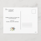 レッドベリーホリデーバッファローレッドプライド写真 シーズンポストカード (裏面)