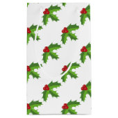 レッドベリーホリー スモールペーパーバッグ (裏面)