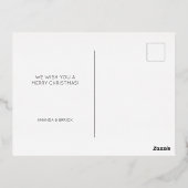 レッドベリーミストレトージョイラブピース 箔シーズンポストカード (裏面)