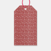 レッドベリーメリークリスマスホリデー ギフトタグ (裏面)