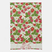 レッドベリー&ピル薬局 キッチンタオル (縦)