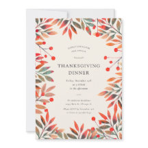 レッドベリー&紅葉感謝祭ディナー