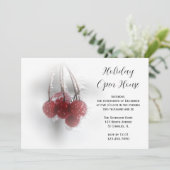 レッドベリ霜の降りたーズホリデーオープンハウスパーティー 招待状 (スタンド正面)